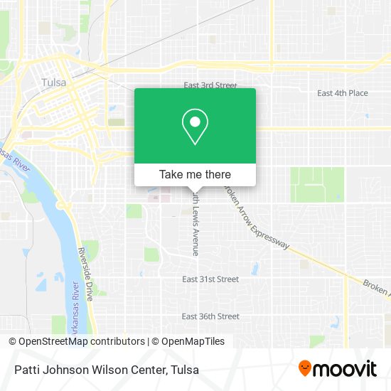 Mapa de Patti Johnson Wilson Center