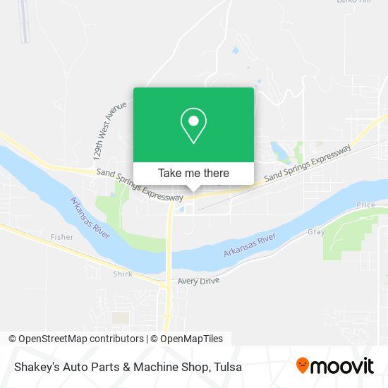 Shakey's Auto Parts & Machine Shop map