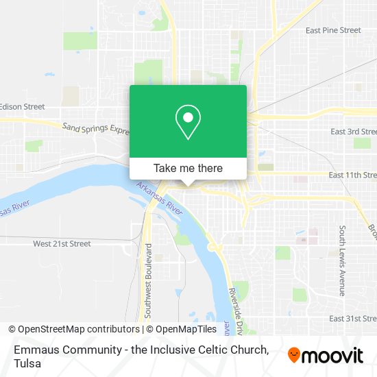 Emmaus Community - the Inclusive Celtic Church map