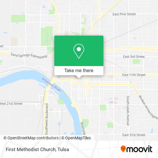 Mapa de First Methodist Church