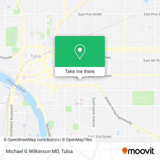 Michael G Wilkerson MD map