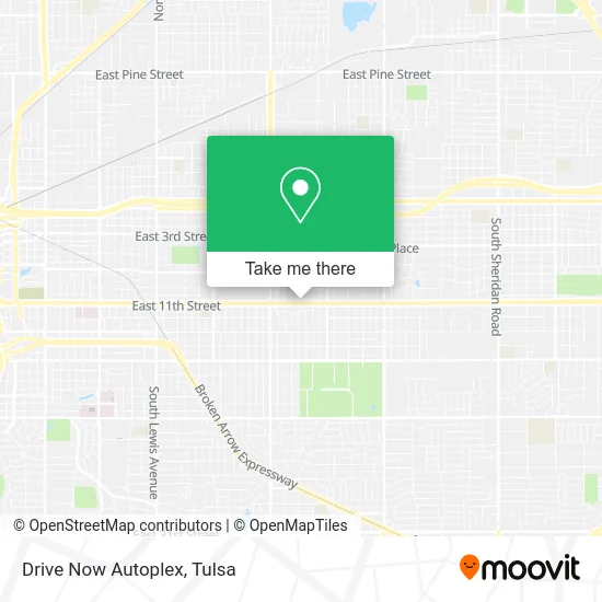 Drive Now Autoplex map