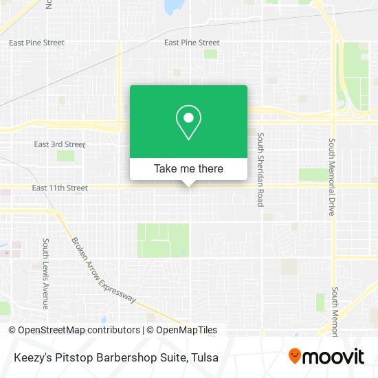 Keezy's Pitstop Barbershop Suite map