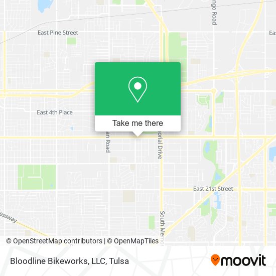 Bloodline Bikeworks, LLC map
