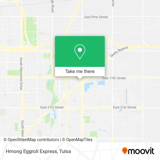 Hmong Eggroll Express map