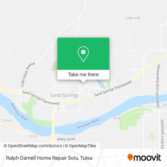 Ralph Darnell Home Repair Solu map