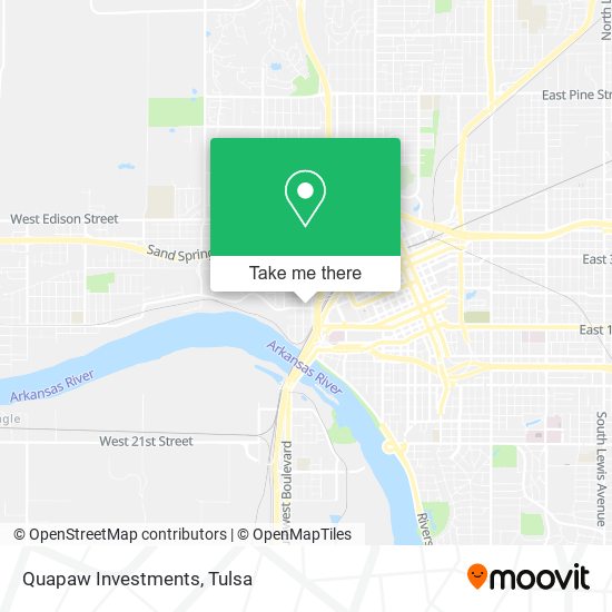 Quapaw Investments map