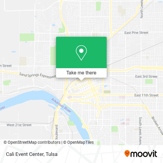 Mapa de Cali Event Center