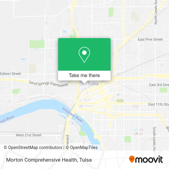 Morton Comprehensive Health map
