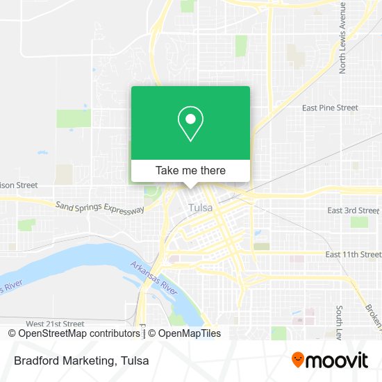 Bradford Marketing map