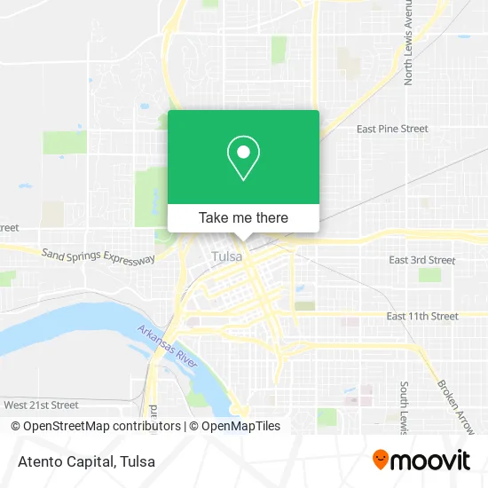 Atento Capital map