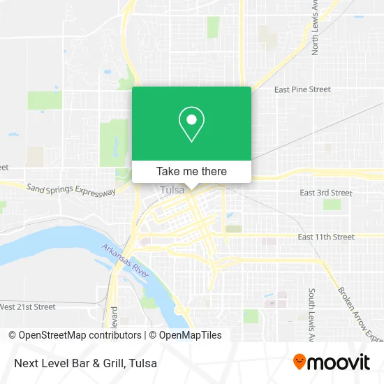 Next Level Bar & Grill map