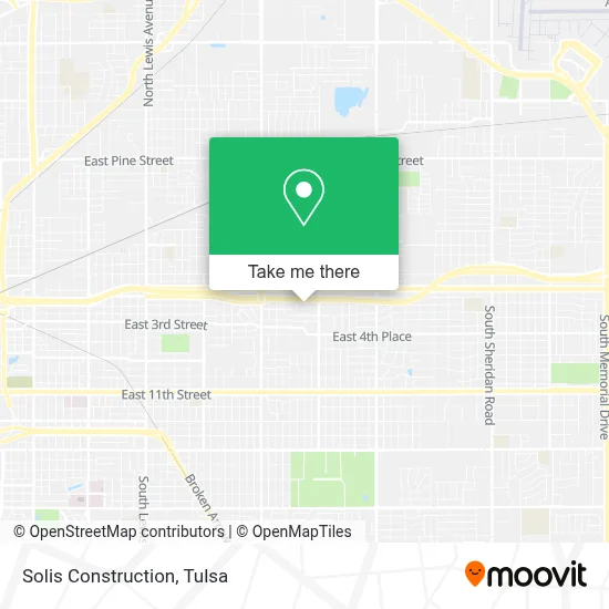 Solis Construction map