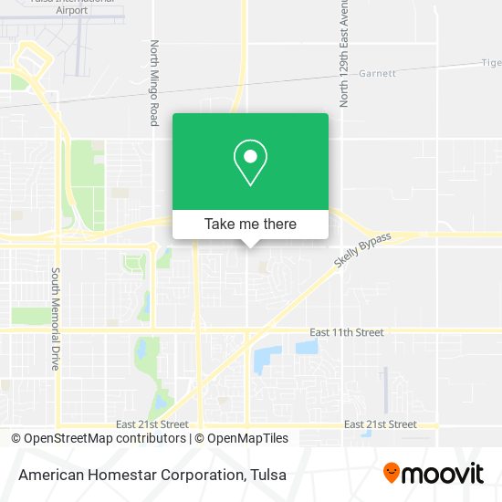 American Homestar Corporation map