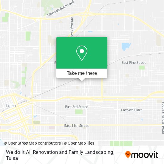 We do It All Renovation and Family Landscaping map