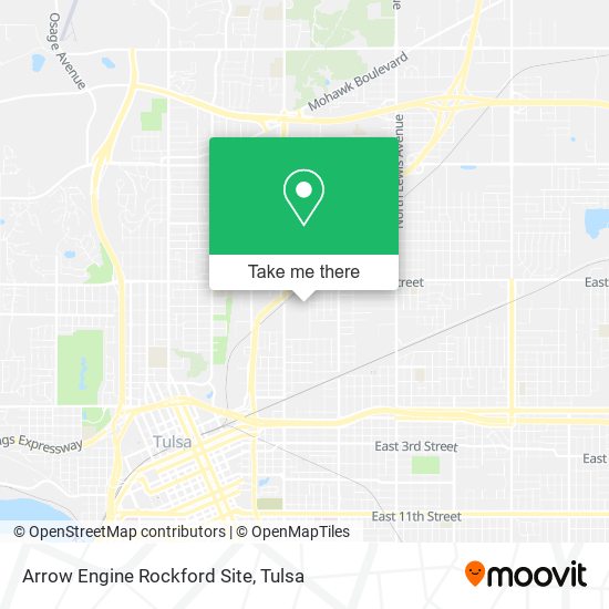 Arrow Engine Rockford Site map