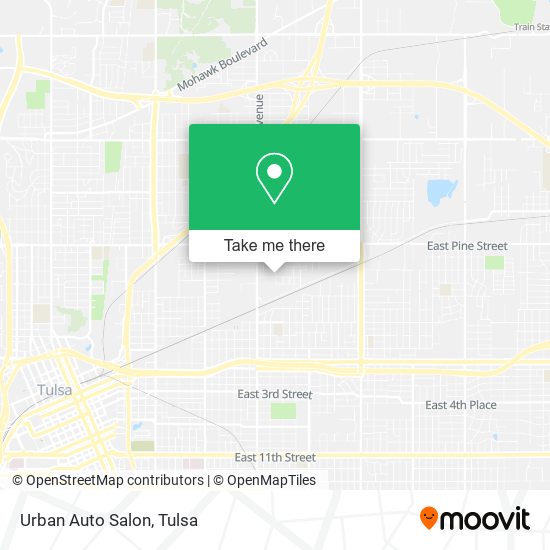 Urban Auto Salon map