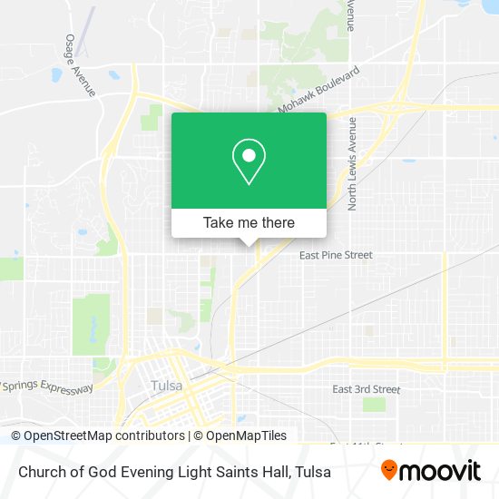 Mapa de Church of God Evening Light Saints Hall