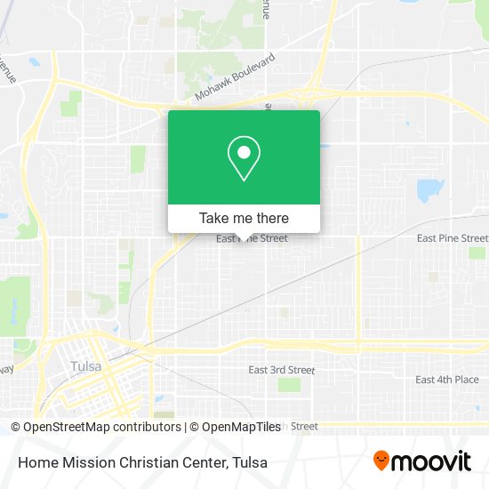 Mapa de Home Mission Christian Center