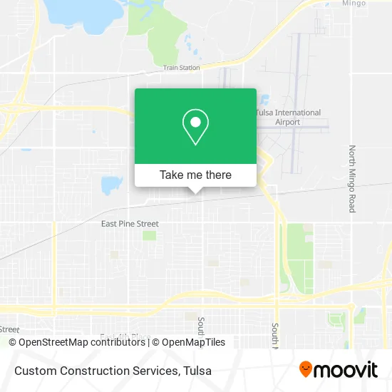 Custom Construction Services map