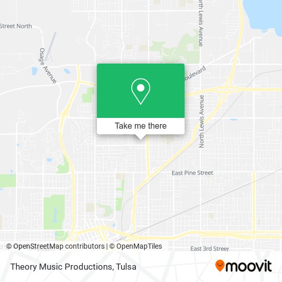 Theory Music Productions map