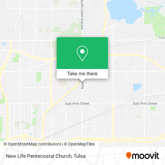 New Life Pentecostal Church map