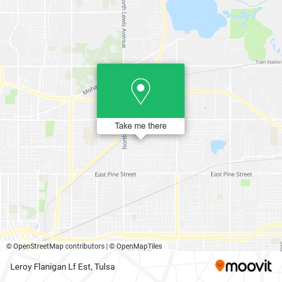 Mapa de Leroy Flanigan Lf Est