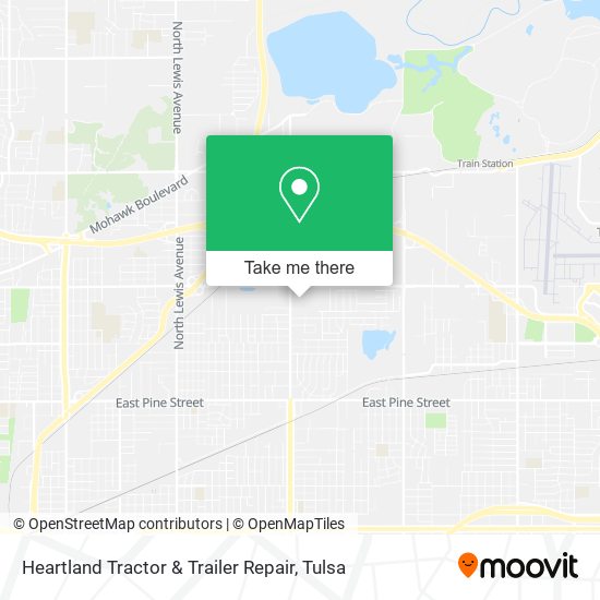 Heartland Tractor & Trailer Repair map