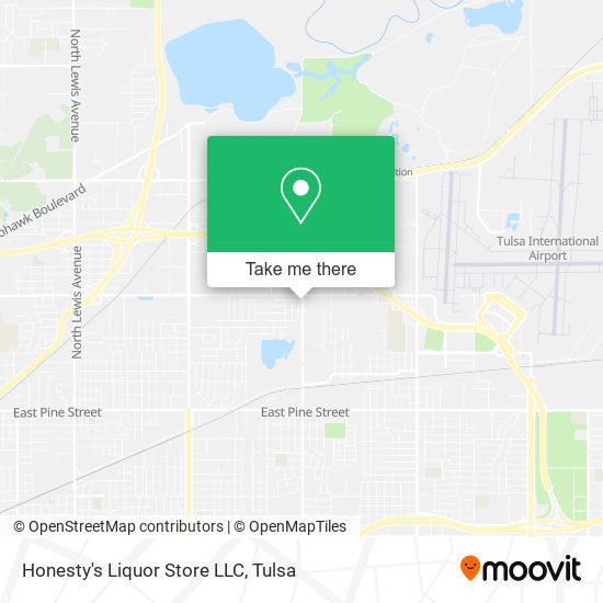 Honesty's Liquor Store LLC map