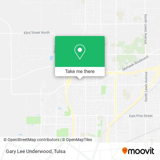 Gary Lee Underwood map