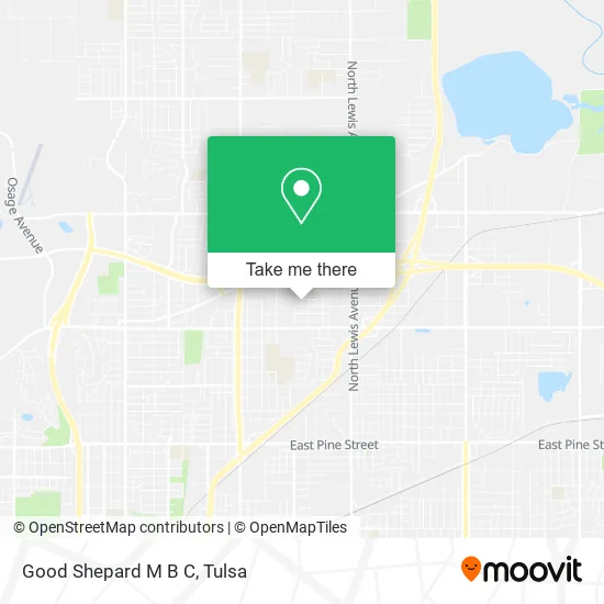 Good Shepard M B C map