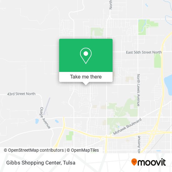 Mapa de Gibbs Shopping Center