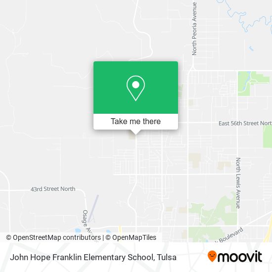 John Hope Franklin Elementary School map