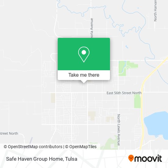 Safe Haven Group Home map