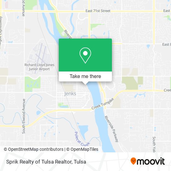 Mapa de Sprik Realty of Tulsa Realtor