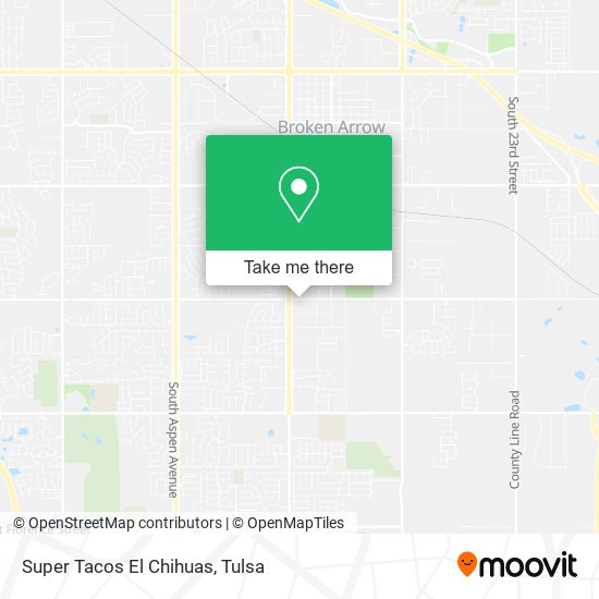 Super Tacos El Chihuas map