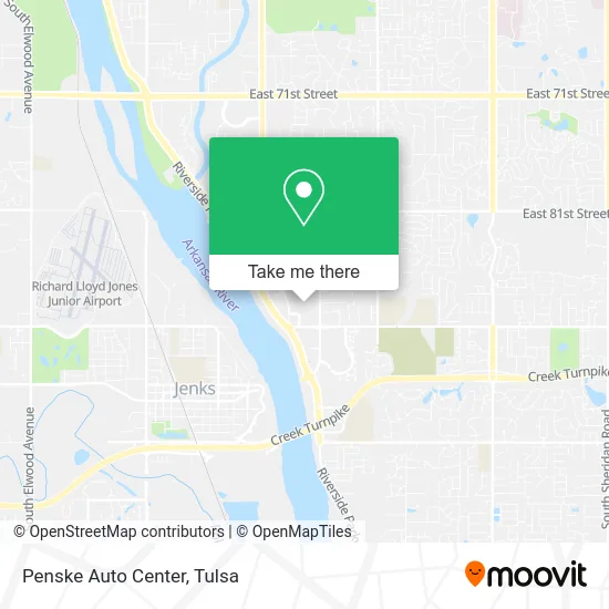 Penske Auto Center map