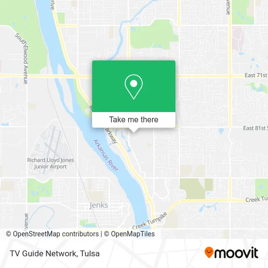 TV Guide Network map