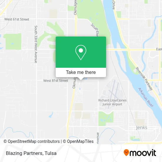 Blazing Partners map