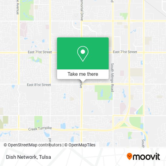 Dish Network map