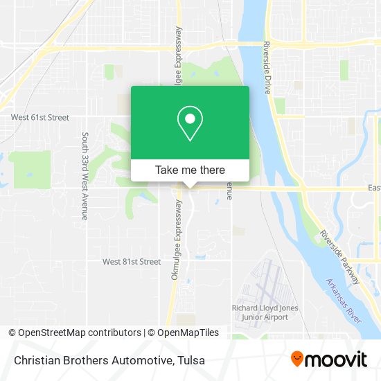 Christian Brothers Automotive map