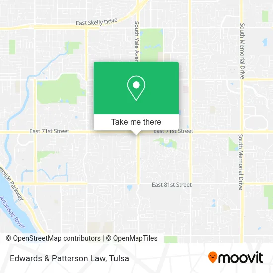 Edwards & Patterson Law map