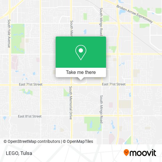 LEGO map