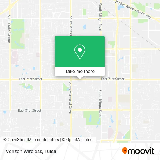 Verizon Wireless map