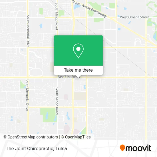 The Joint Chiropractic map