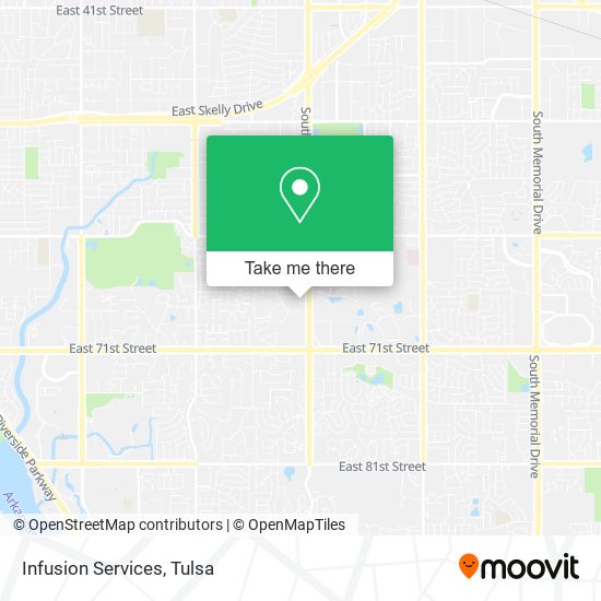 Mapa de Infusion Services