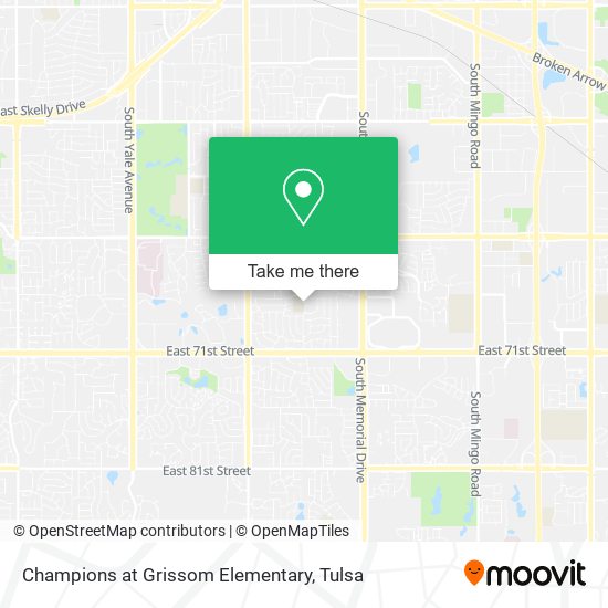Champions at Grissom Elementary map