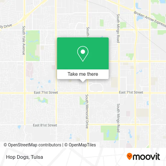 Hop Dogs map