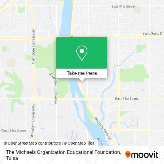 The Michaels Organization Educational Foundation map