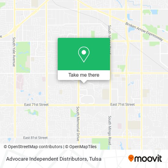 Advocare Independent Distributors map